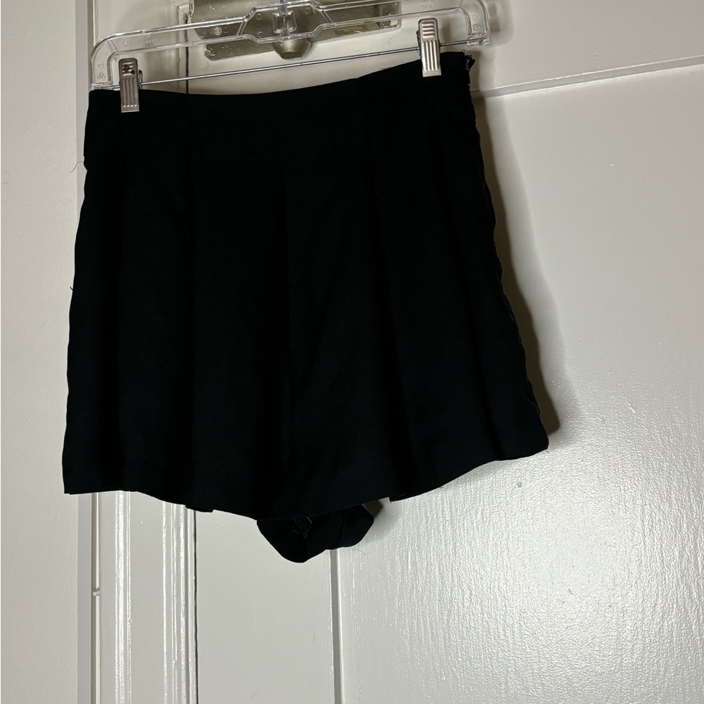 Cute black mini-skort!